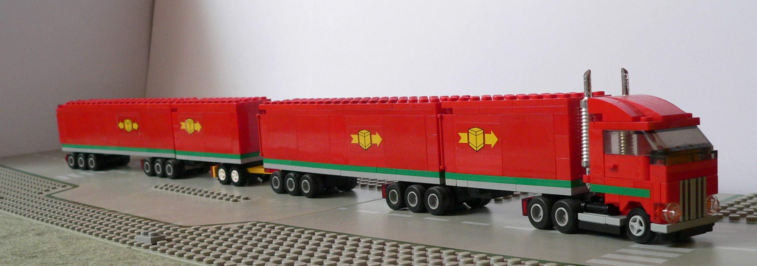 Lego Road Train